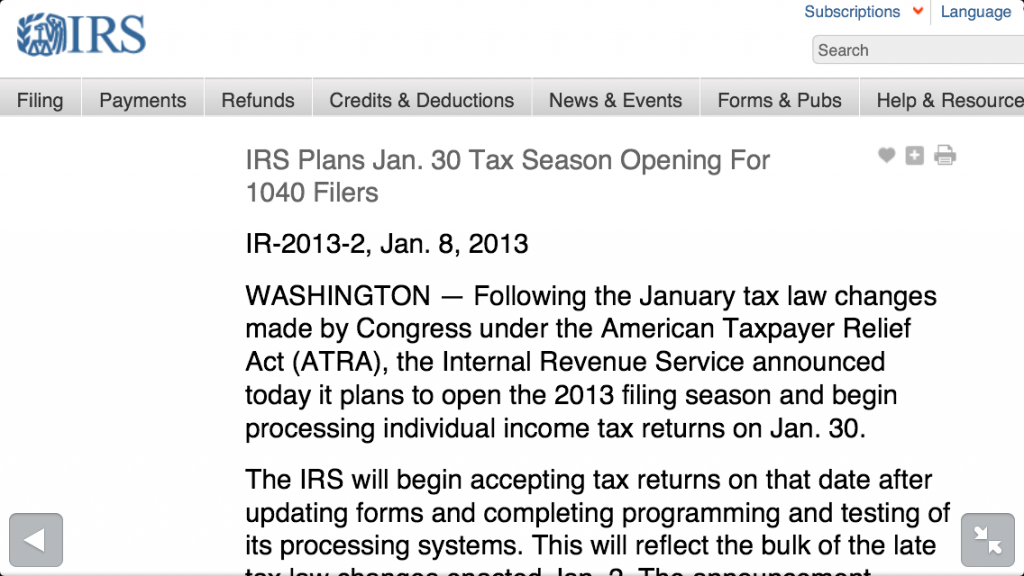 irs news release